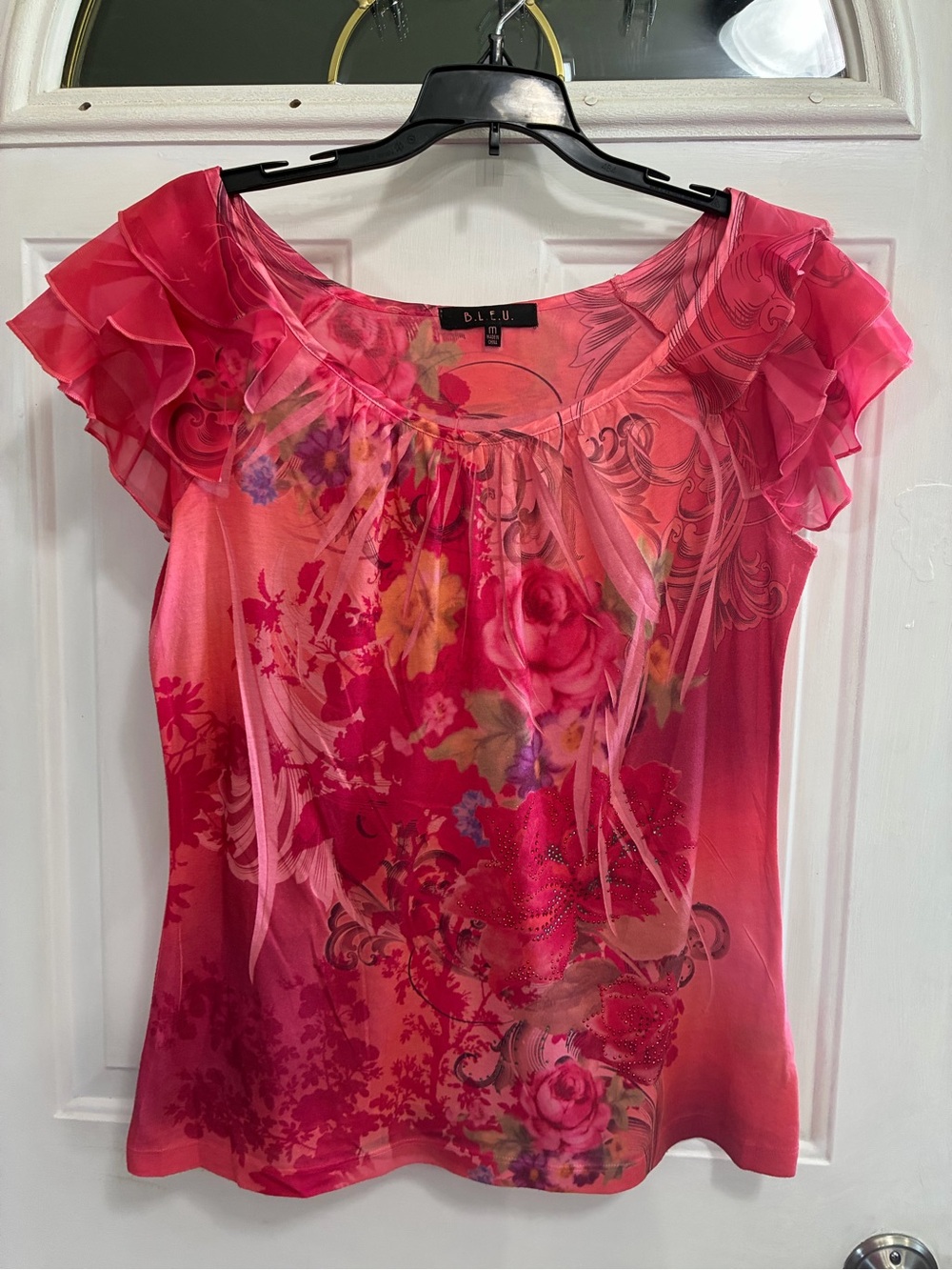 B.L.E.U. Floral Blouse